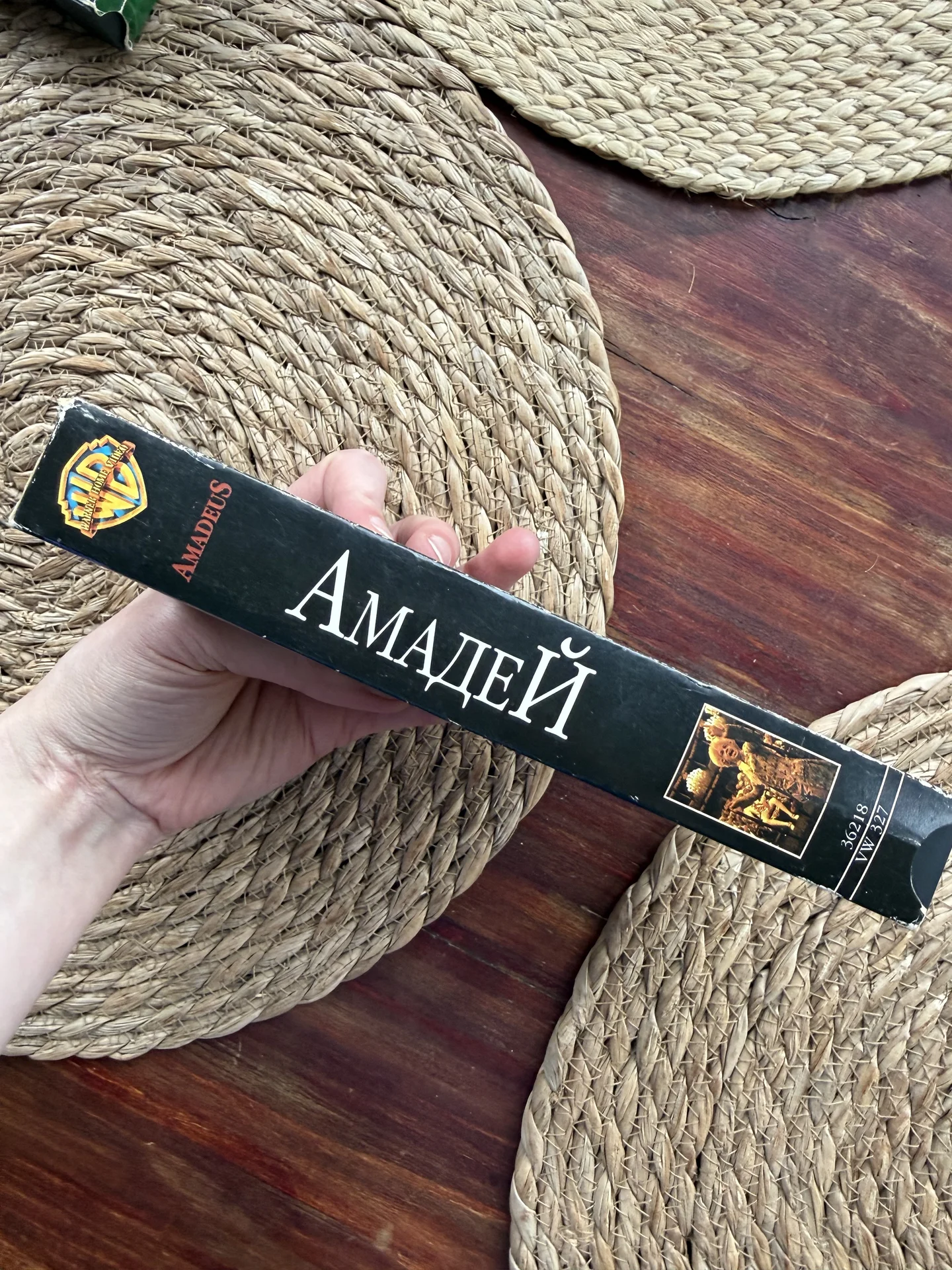 Кассета VHS Амадей.Милош Форман.Лицензия - миниатюра 3