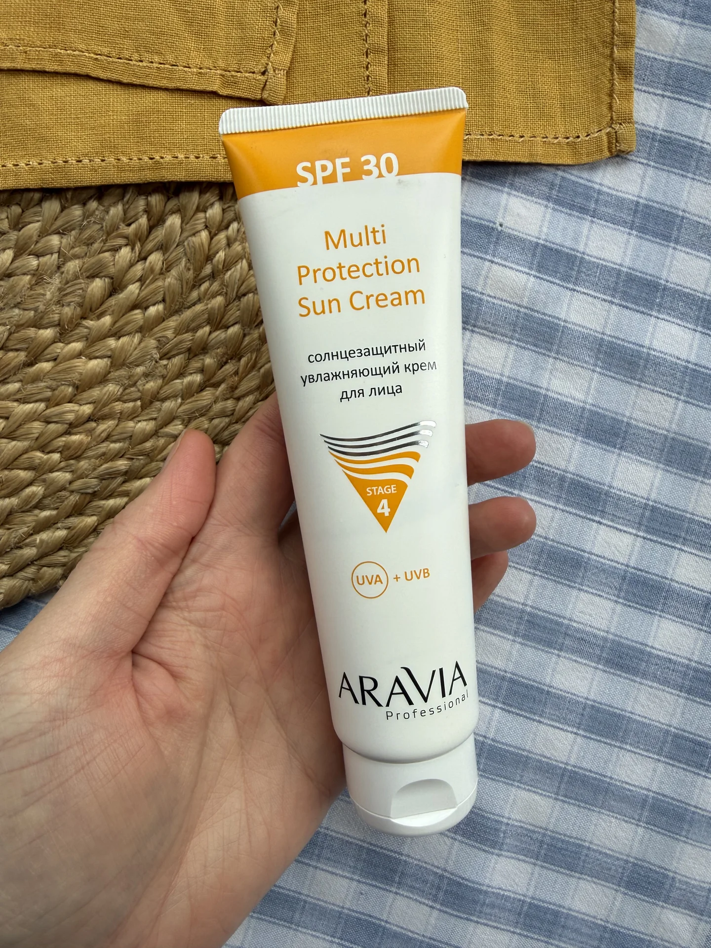SPF 30 Aravia 100мл солнцезащитный крем - изображение 1