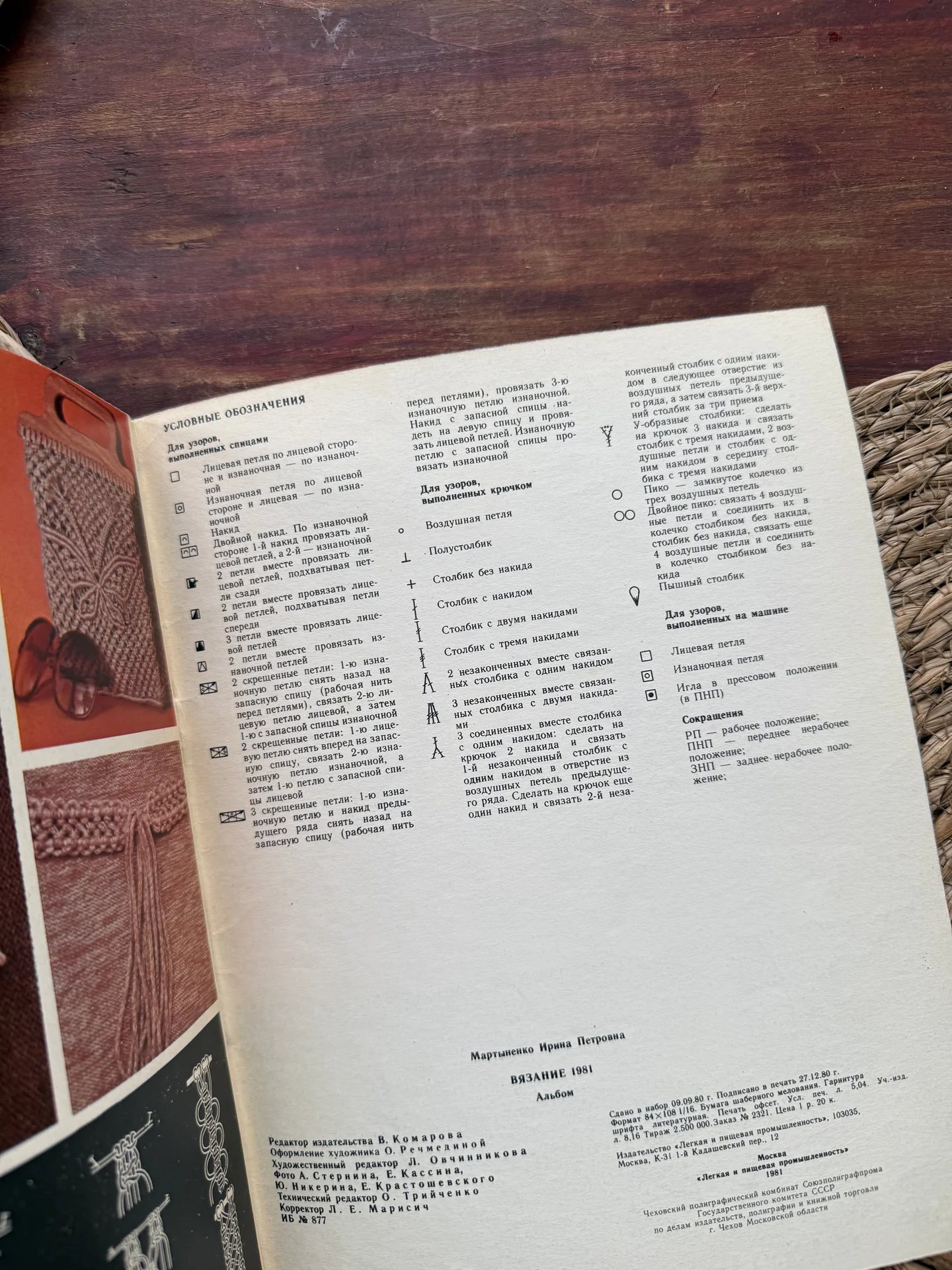 Мартыненко.Вязание 1981 альбом моделей со схемами - миниатюра 5