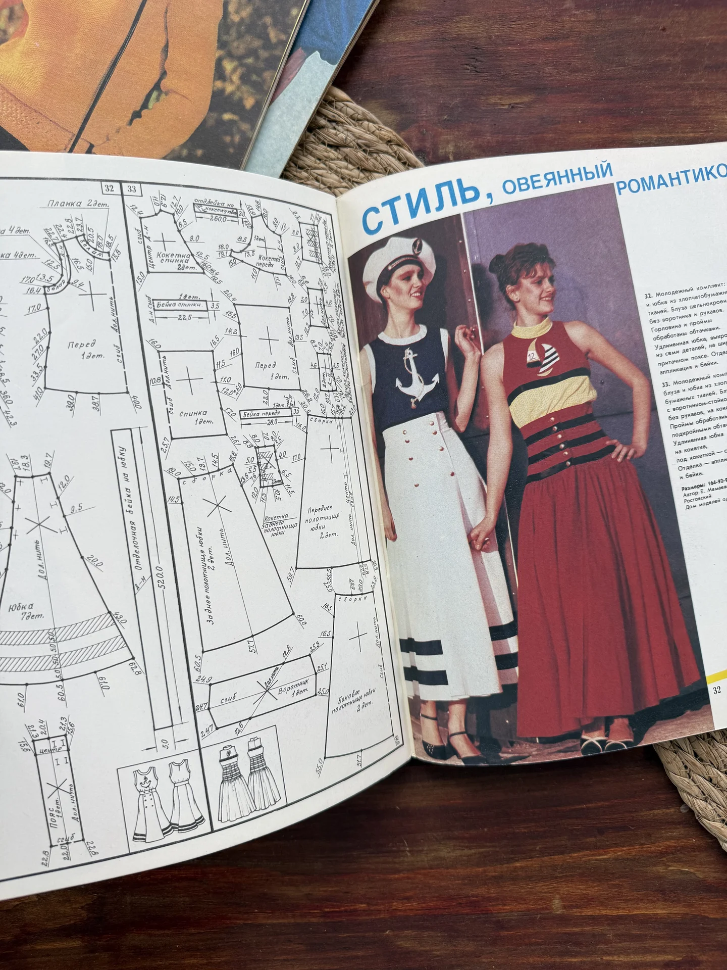 Журнал винтаж СССР.Шейте сами 1989.Мода 90х - миниатюра 4