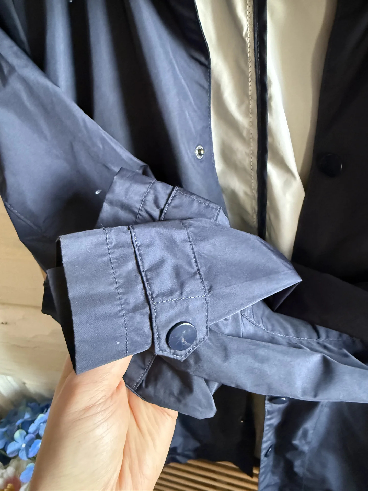 Ветровка Zara на мальчика 9/10л 140 см синяя - миниатюра 5