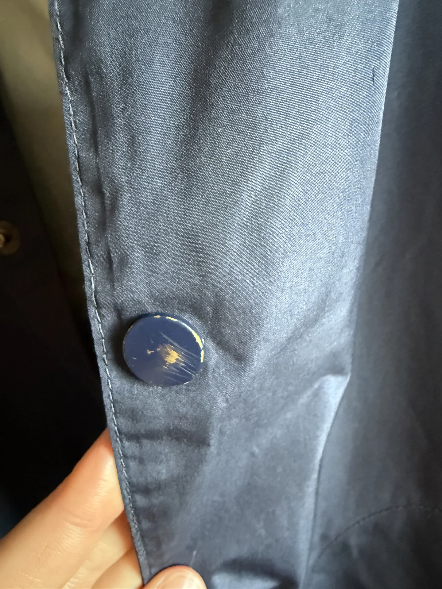 Ветровка Zara на мальчика 9/10л 140 см синяя - миниатюра 10