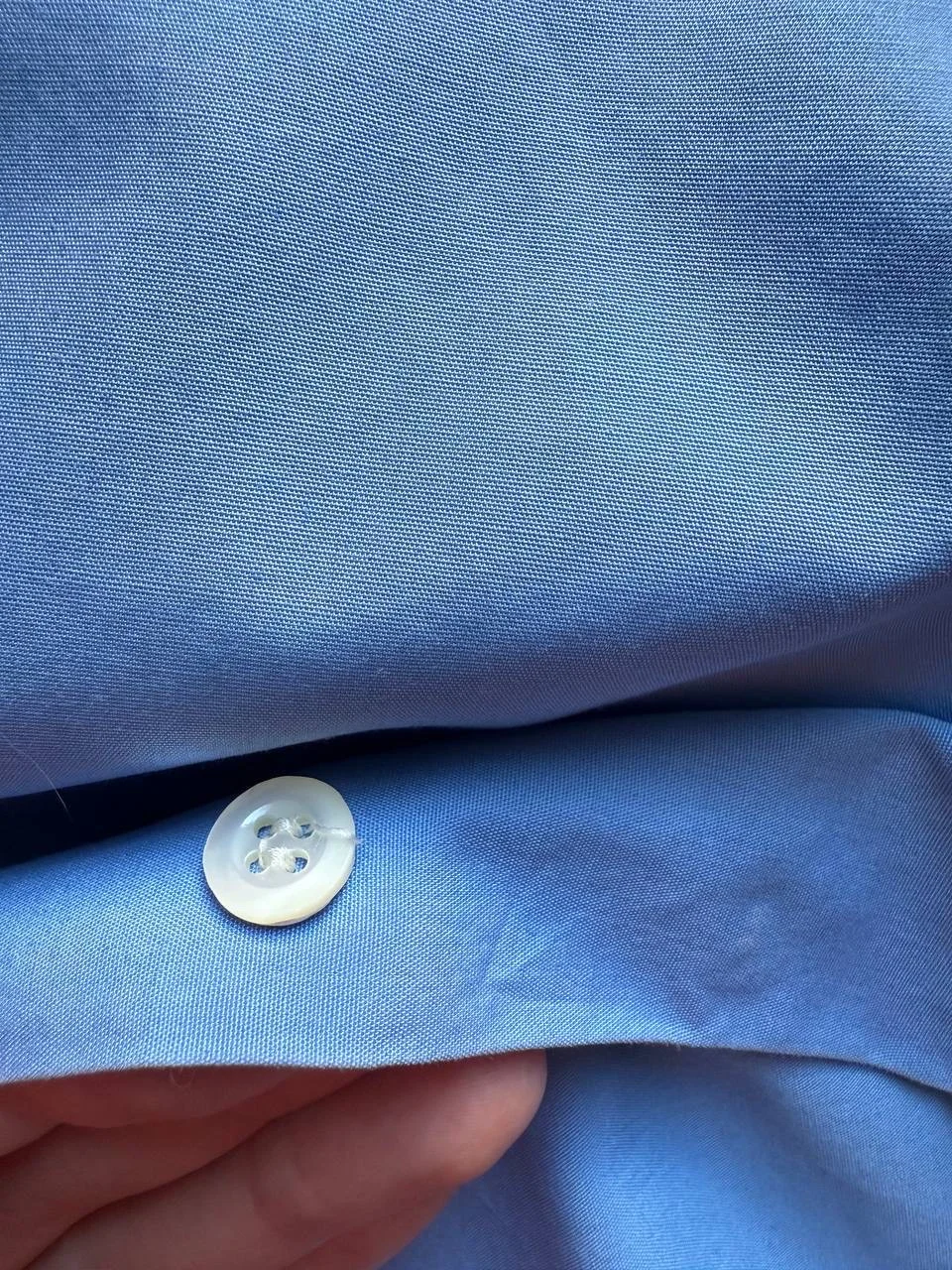 Рубашка женская голубая J Crew хлопок S 42 - миниатюра 6
