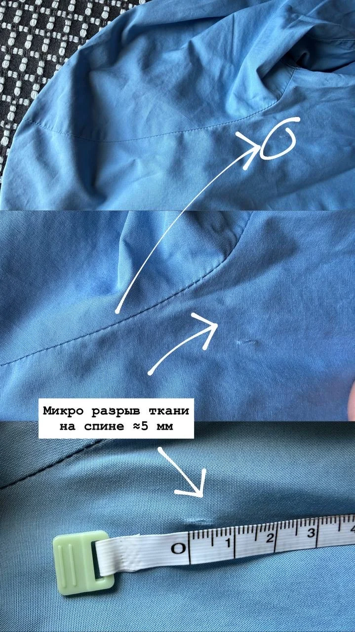 Рубашка женская голубая J Crew хлопок S 42 - миниатюра 10