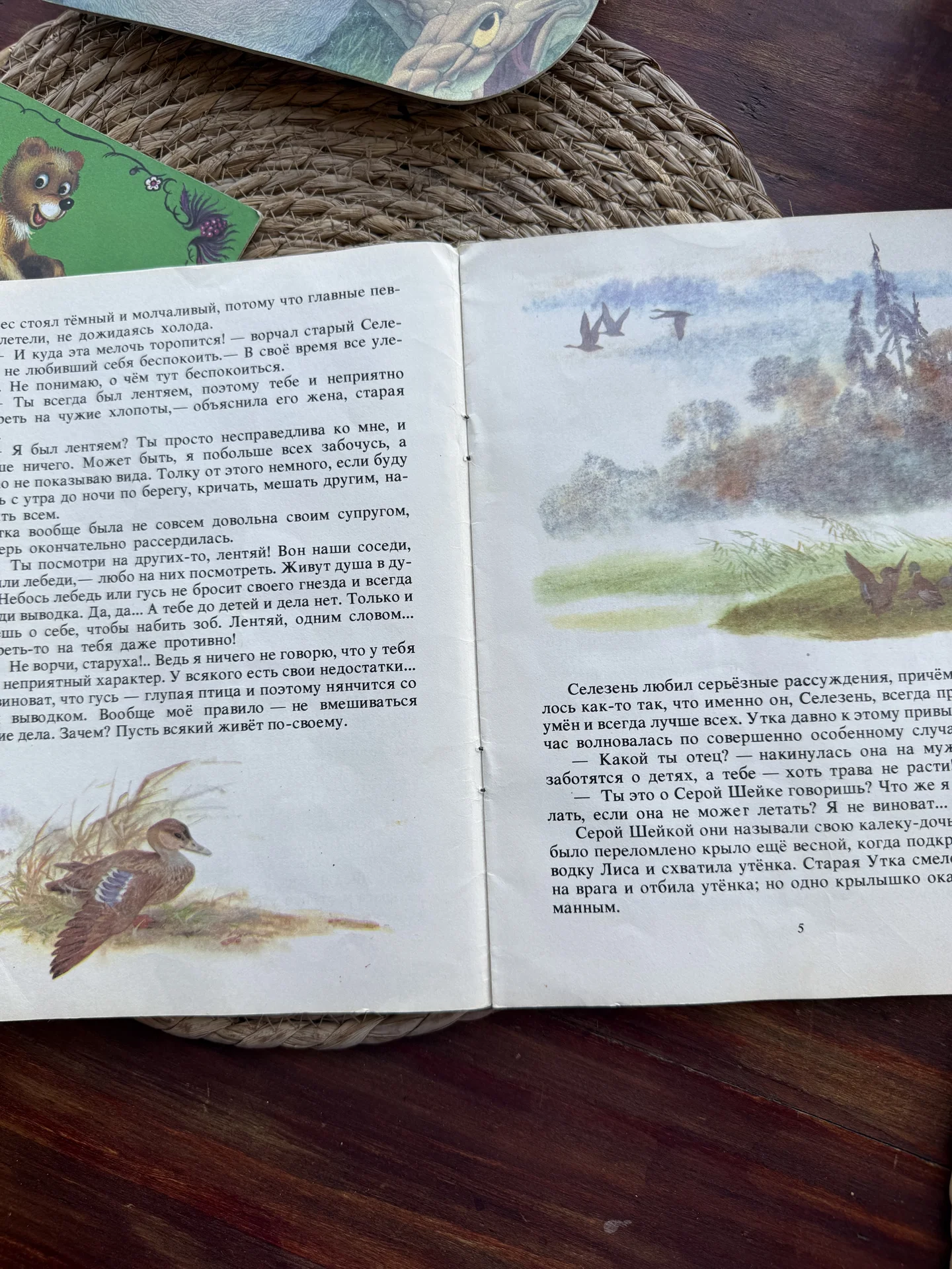 Мамин-Сибиряк.Серая шейка.Рис. С.Ярового - миниатюра 5