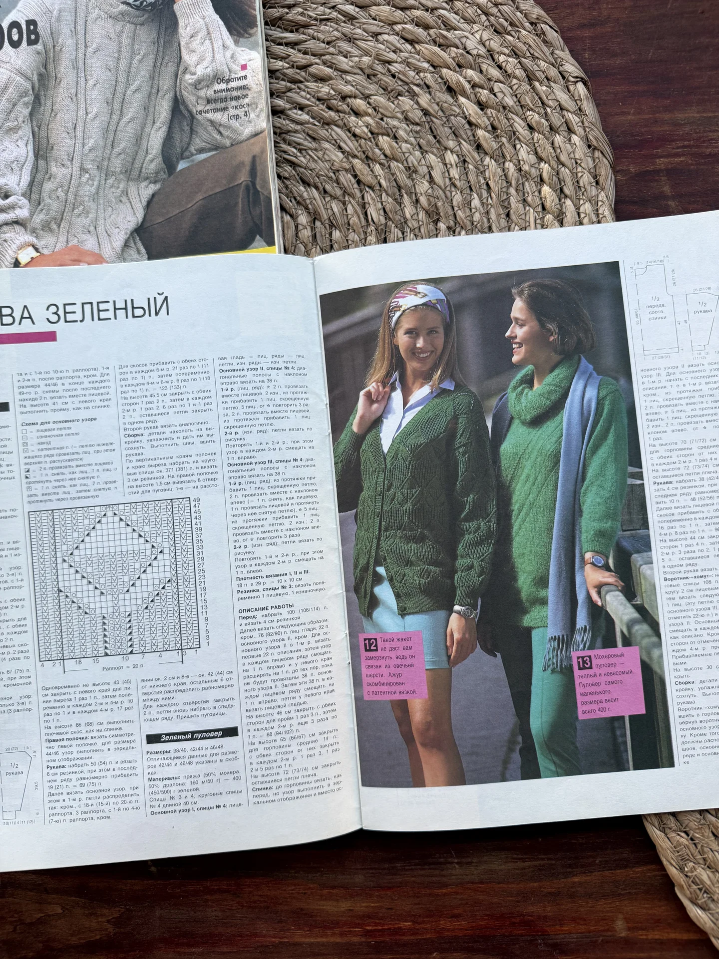 Журнал по вязанию Sandra 1993.Осенние пуловеры - миниатюра 6