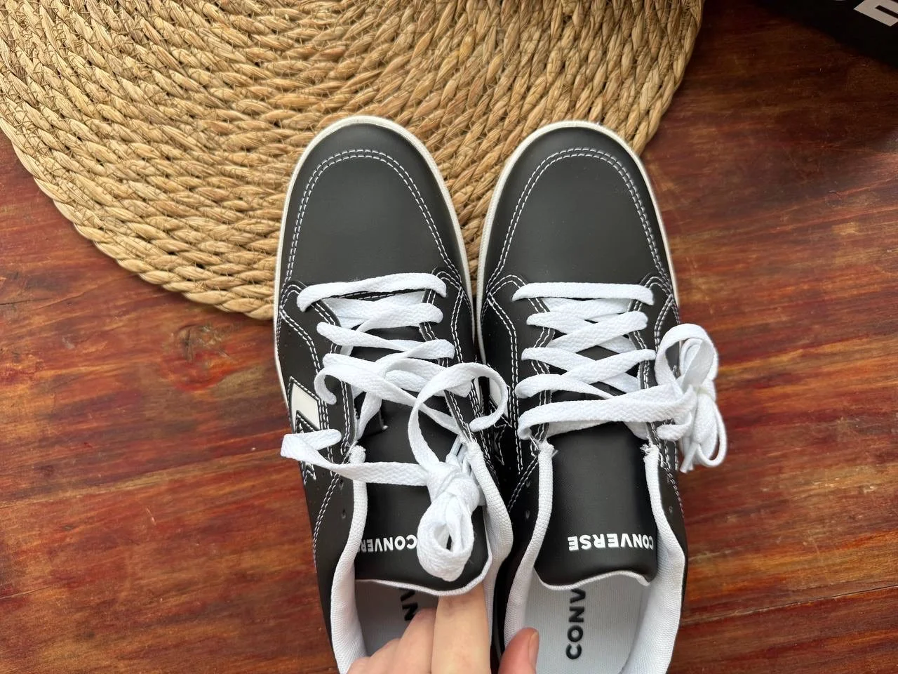 Кеды Converse черные casual унисекс 42 новые - миниатюра 5