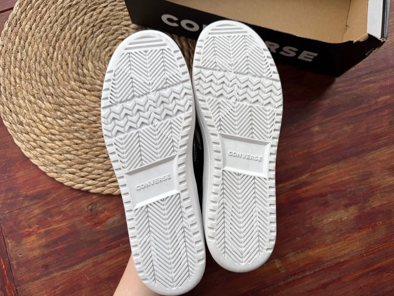 Кеды Converse черные casual унисекс 42 новые - миниатюра 6