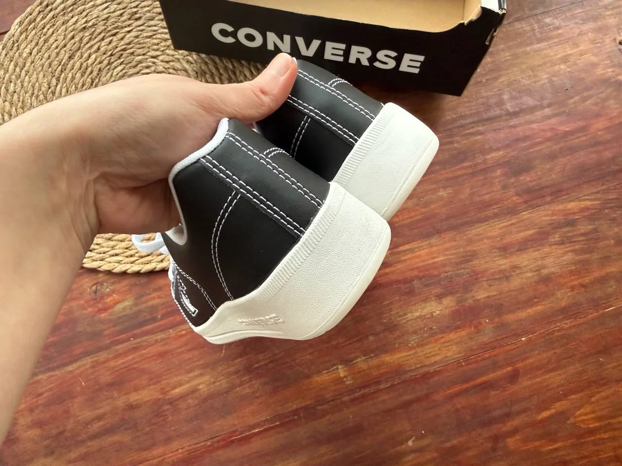 Кеды Converse черные casual унисекс 42 новые - миниатюра 8