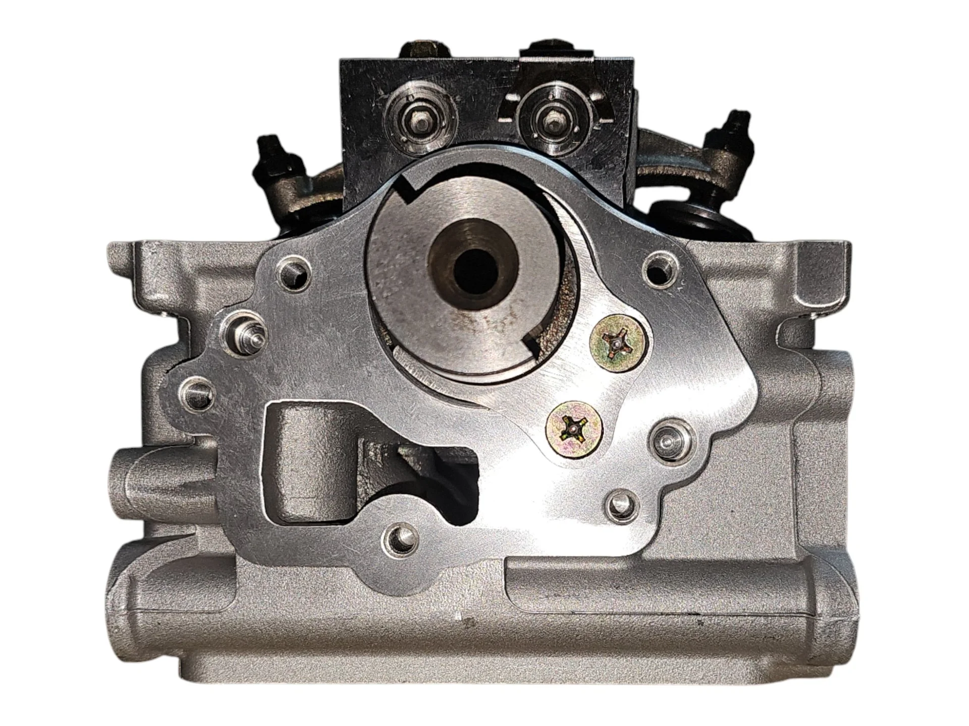 Головка блока цилиндров Chevrolet 1.2 B12S1, Matiz 1.0 B10S1 96642709 - изображение 1