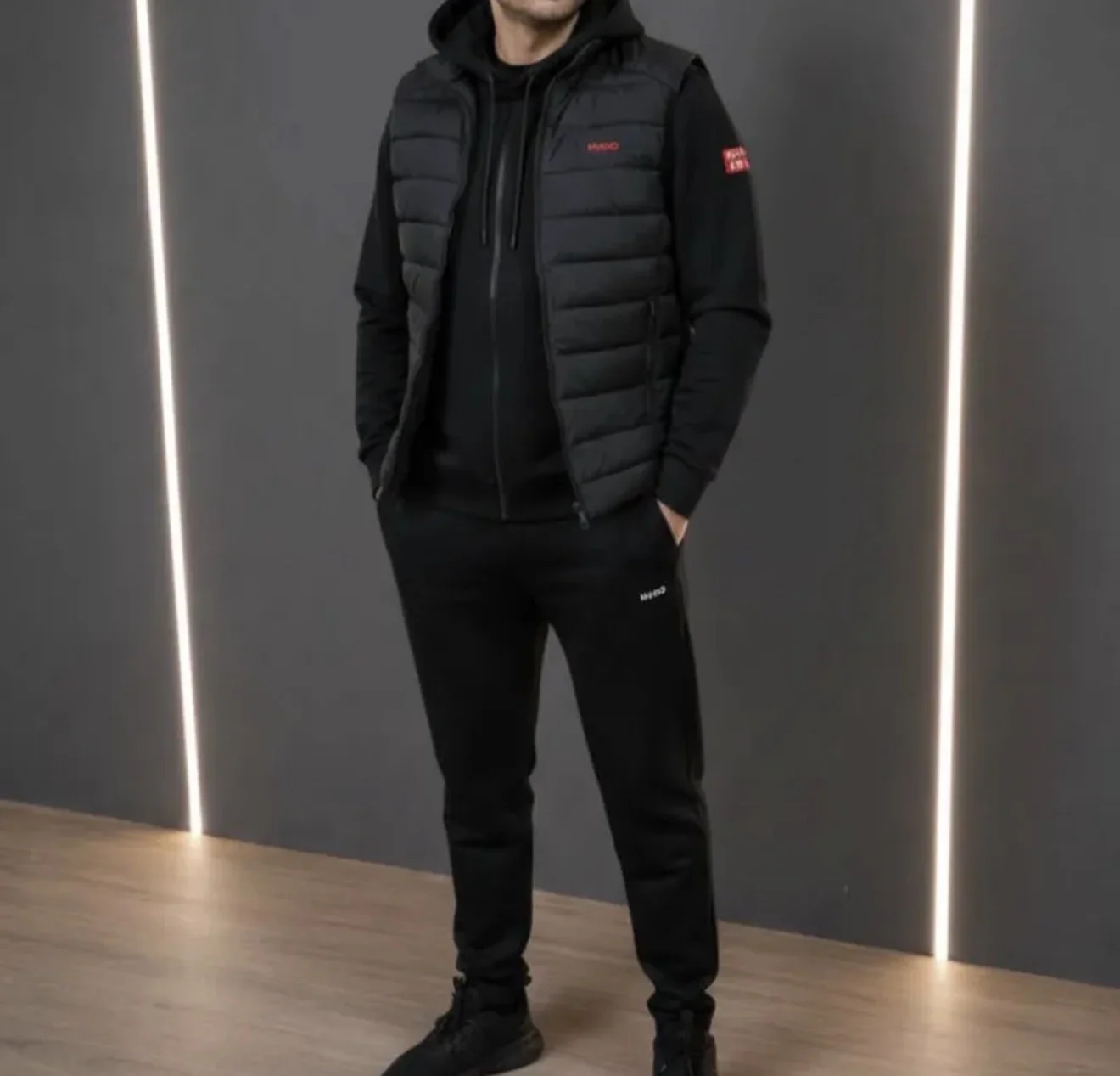 Спортивный костюм Hugo boss тройка - миниатюра 2