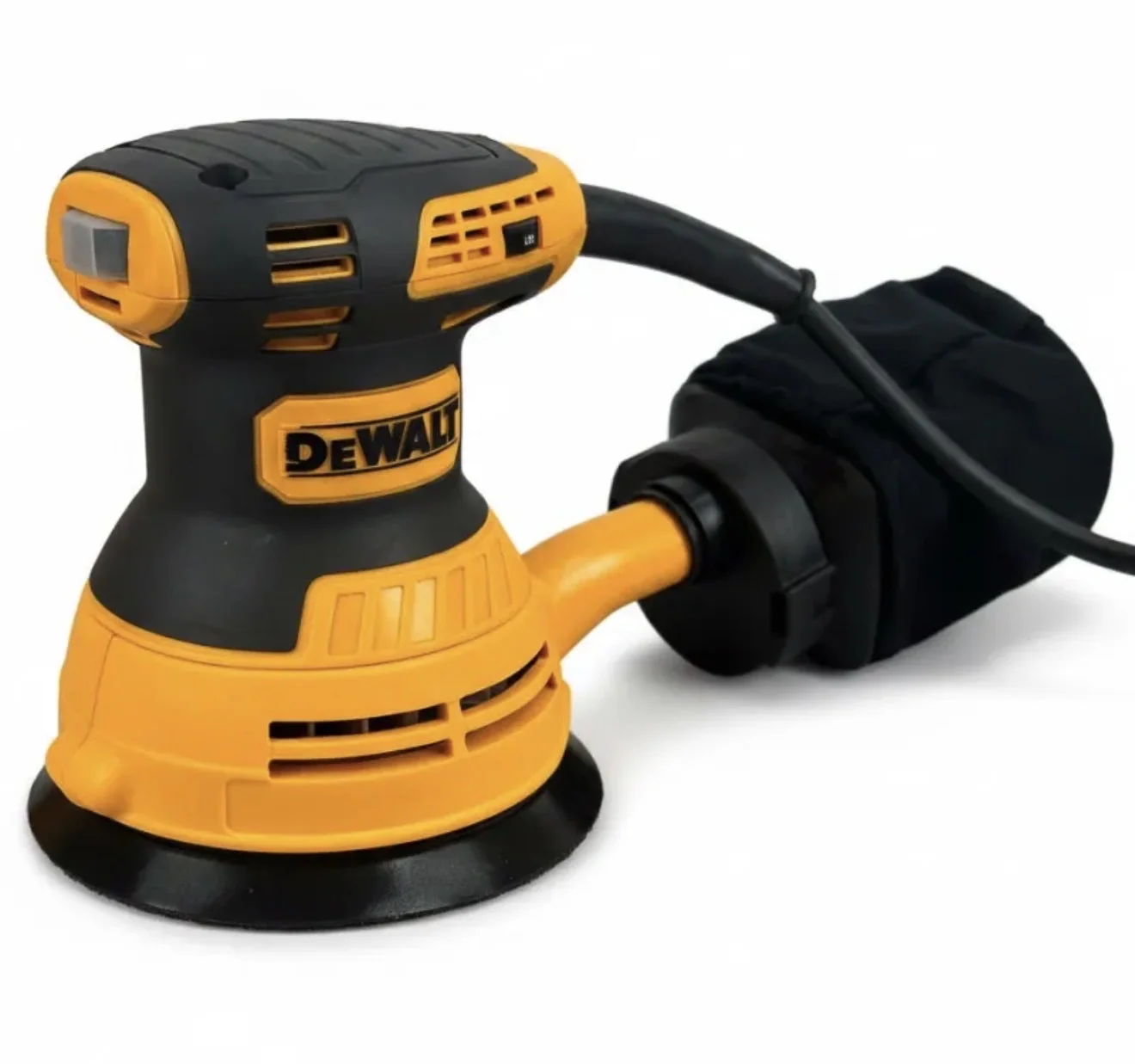 Шлифовальная эксцентриковая машина DeWalt без ручк - миниатюра 3
