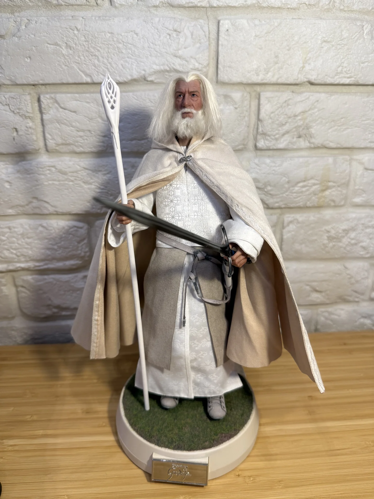 Asmus Toys lotr Гендальф Белый и конь Тенегрив - миниатюра 2
