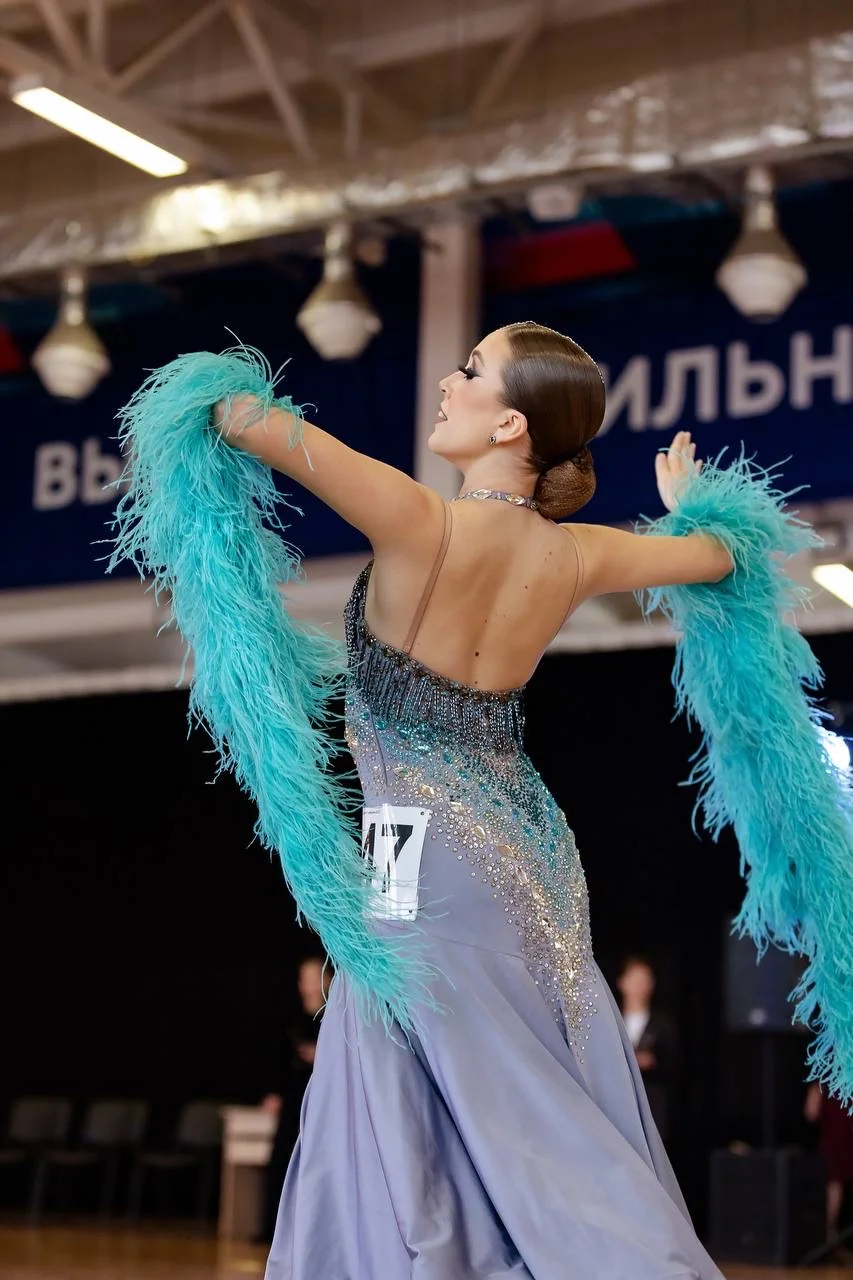 Платье для бальных танцев стандарт - миниатюра 2