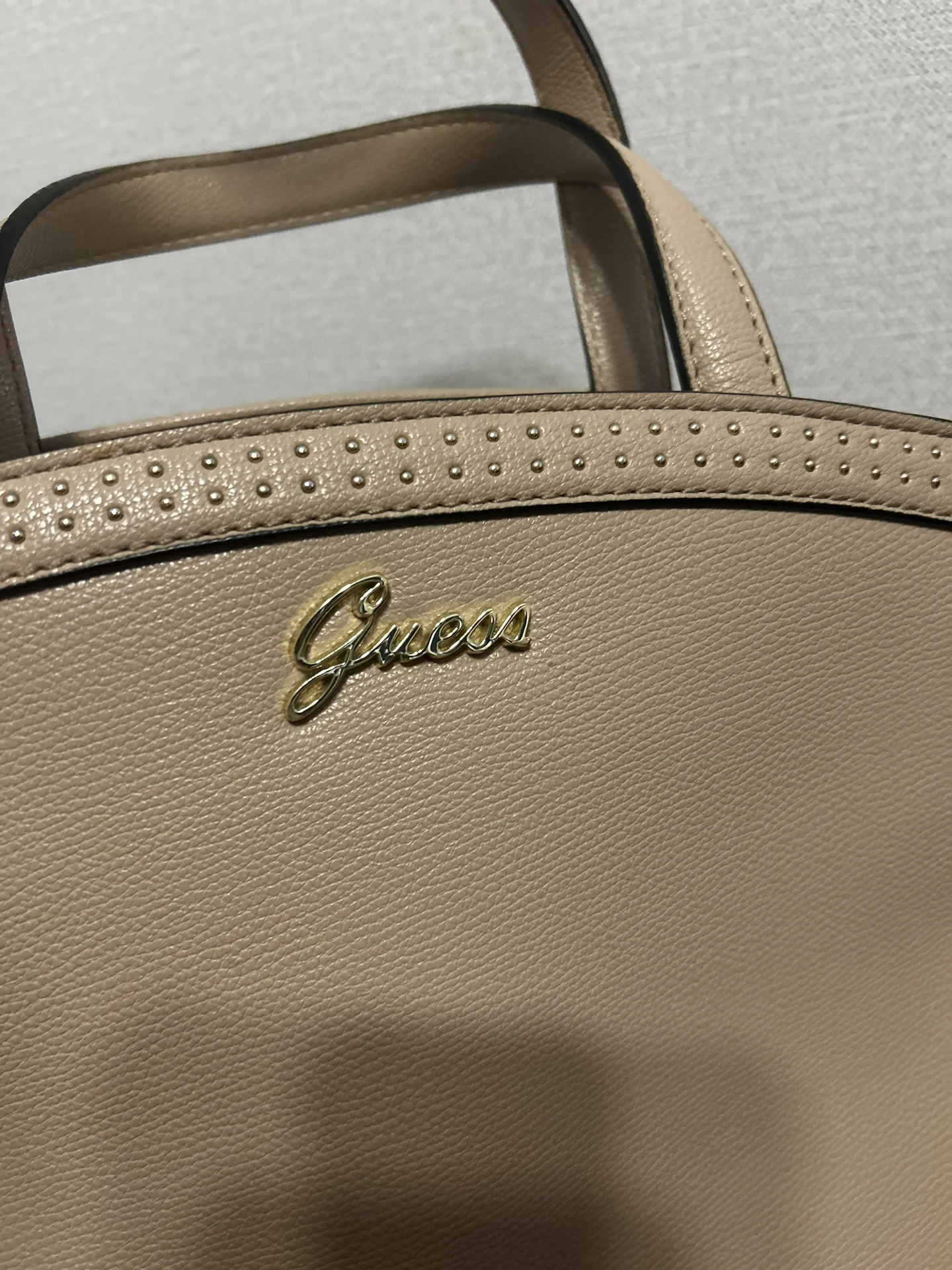 Сумка бежевая Guess - миниатюра 2