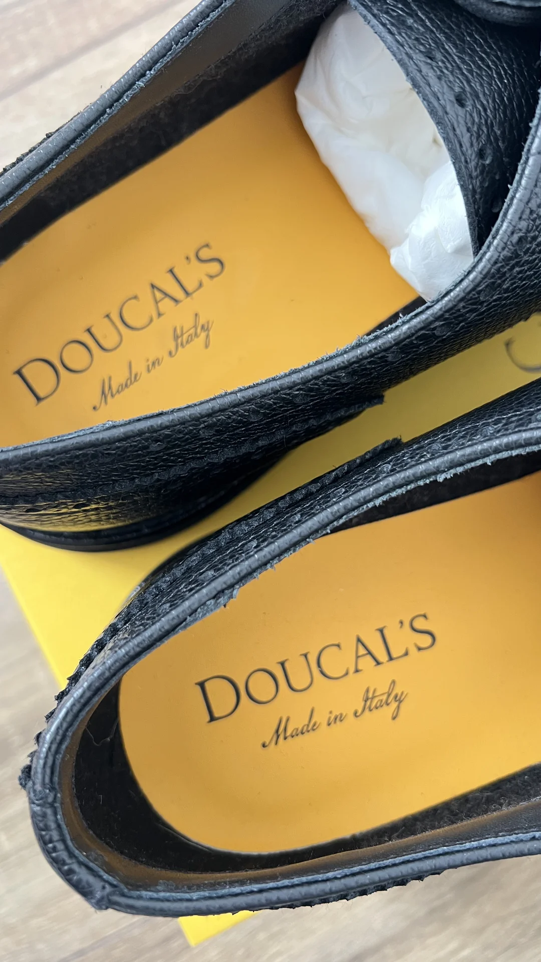 Новые ботинки брогги Doucal’s 45 - миниатюра 5