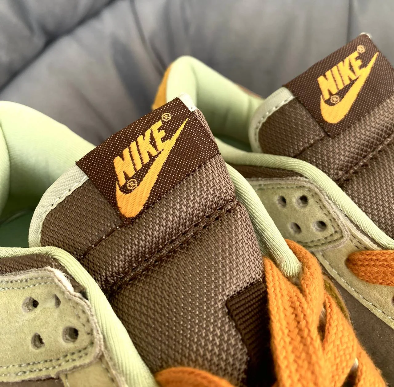 NIKE DUNK LOW DUSTY OLIVE😈 - миниатюра 2