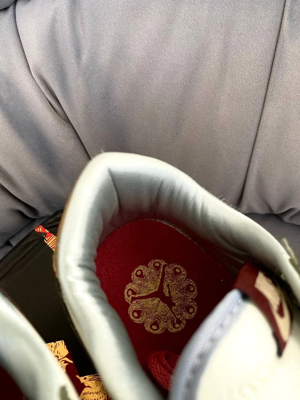 NIKE AIR JORDAN 1 LOW OG DRAGON😈 - миниатюра 3