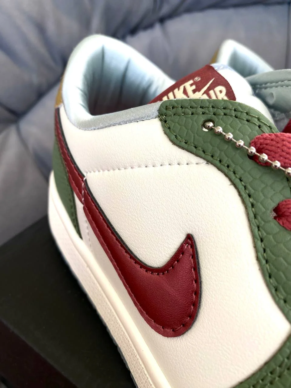 NIKE AIR JORDAN 1 LOW OG DRAGON😈 - миниатюра 7