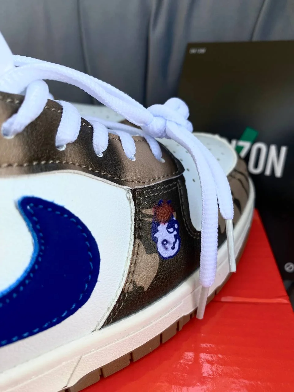 NIKE SB DUNK LOW COBALT😈 - миниатюра 5