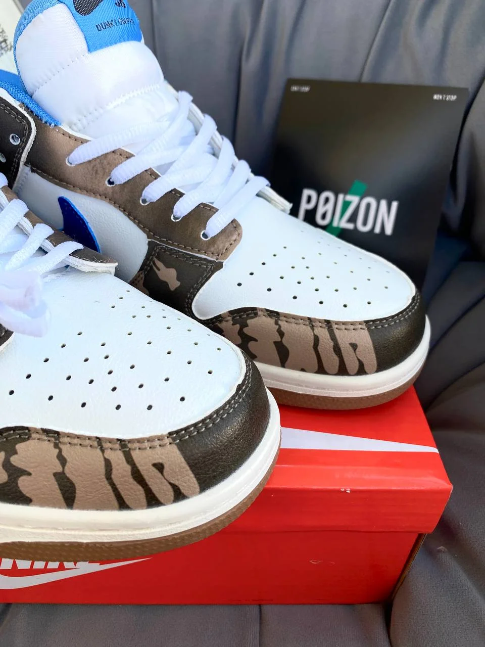 NIKE SB DUNK LOW COBALT😈 - миниатюра 6