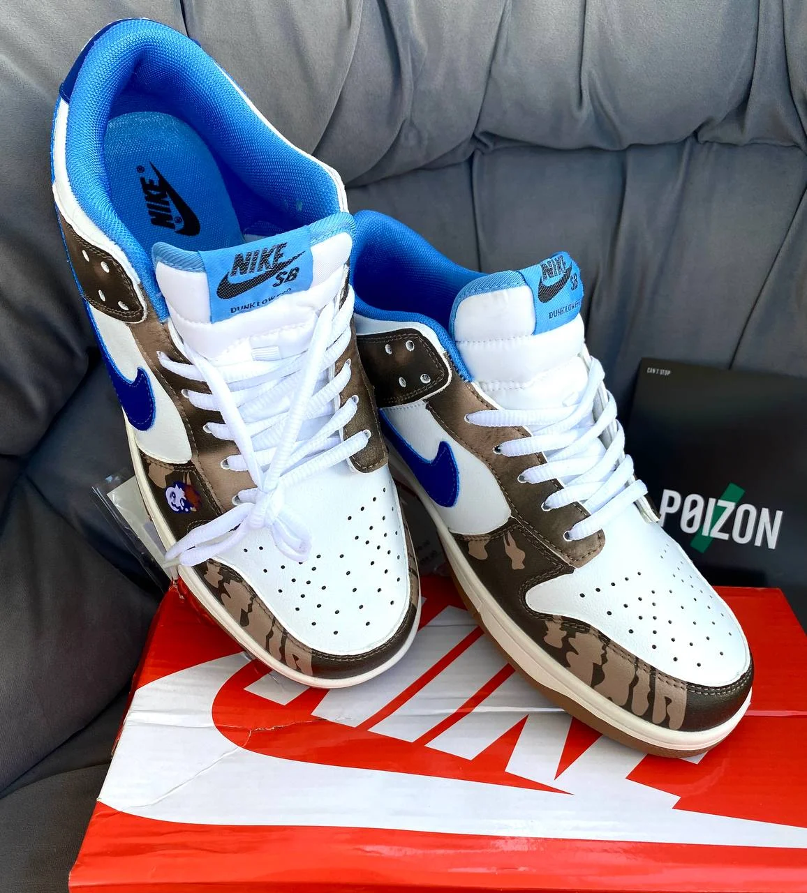 NIKE SB DUNK LOW COBALT😈 - миниатюра 7