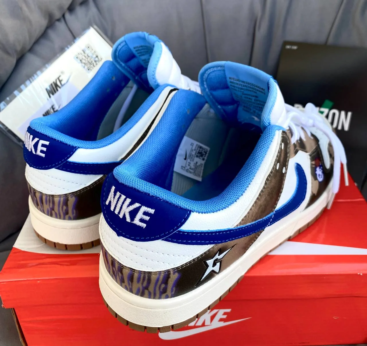 NIKE SB DUNK LOW COBALT😈 - миниатюра 8