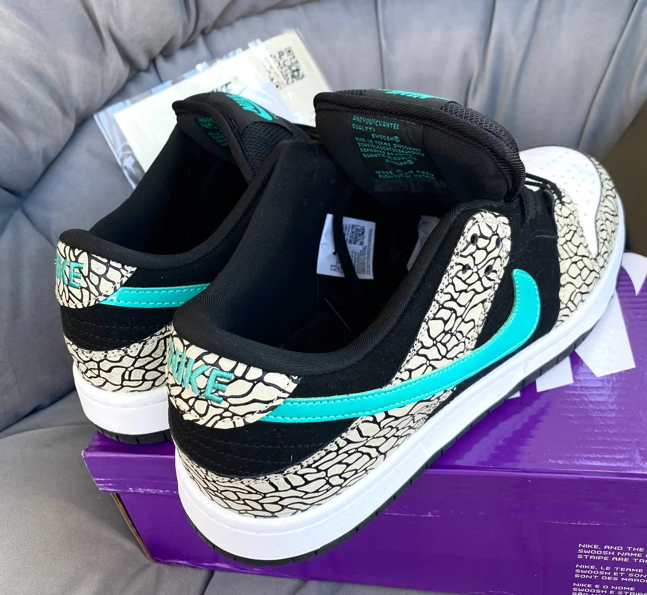 NIKE SB DUNK LOW ELEPHANT😎 - миниатюра 2
