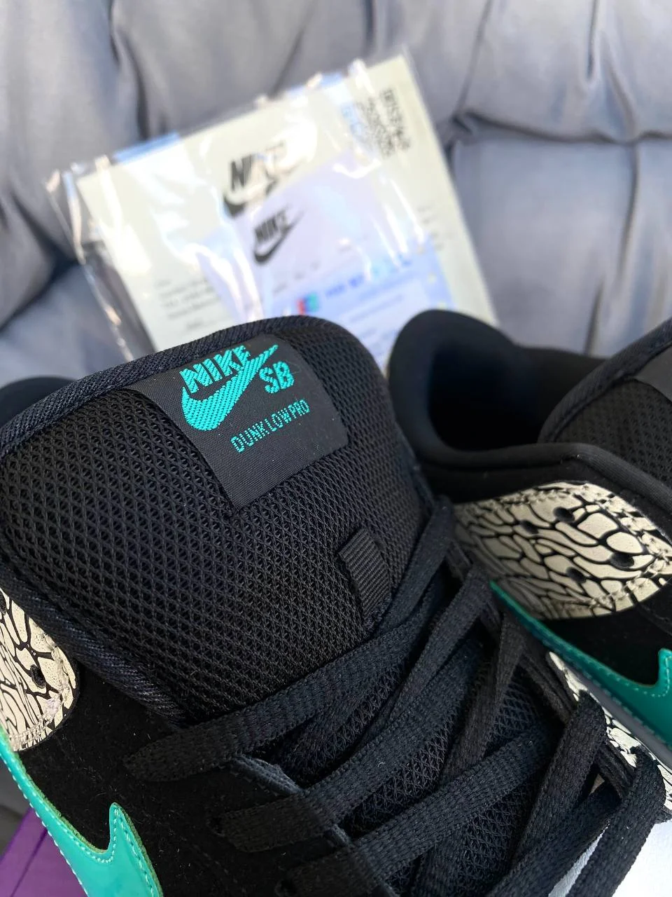 NIKE SB DUNK LOW ELEPHANT😎 - миниатюра 3