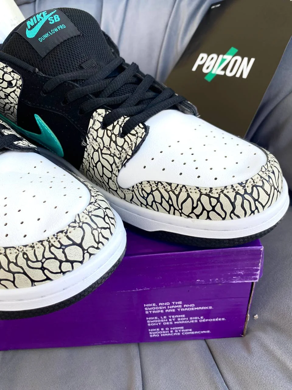 NIKE SB DUNK LOW ELEPHANT😎 - миниатюра 6