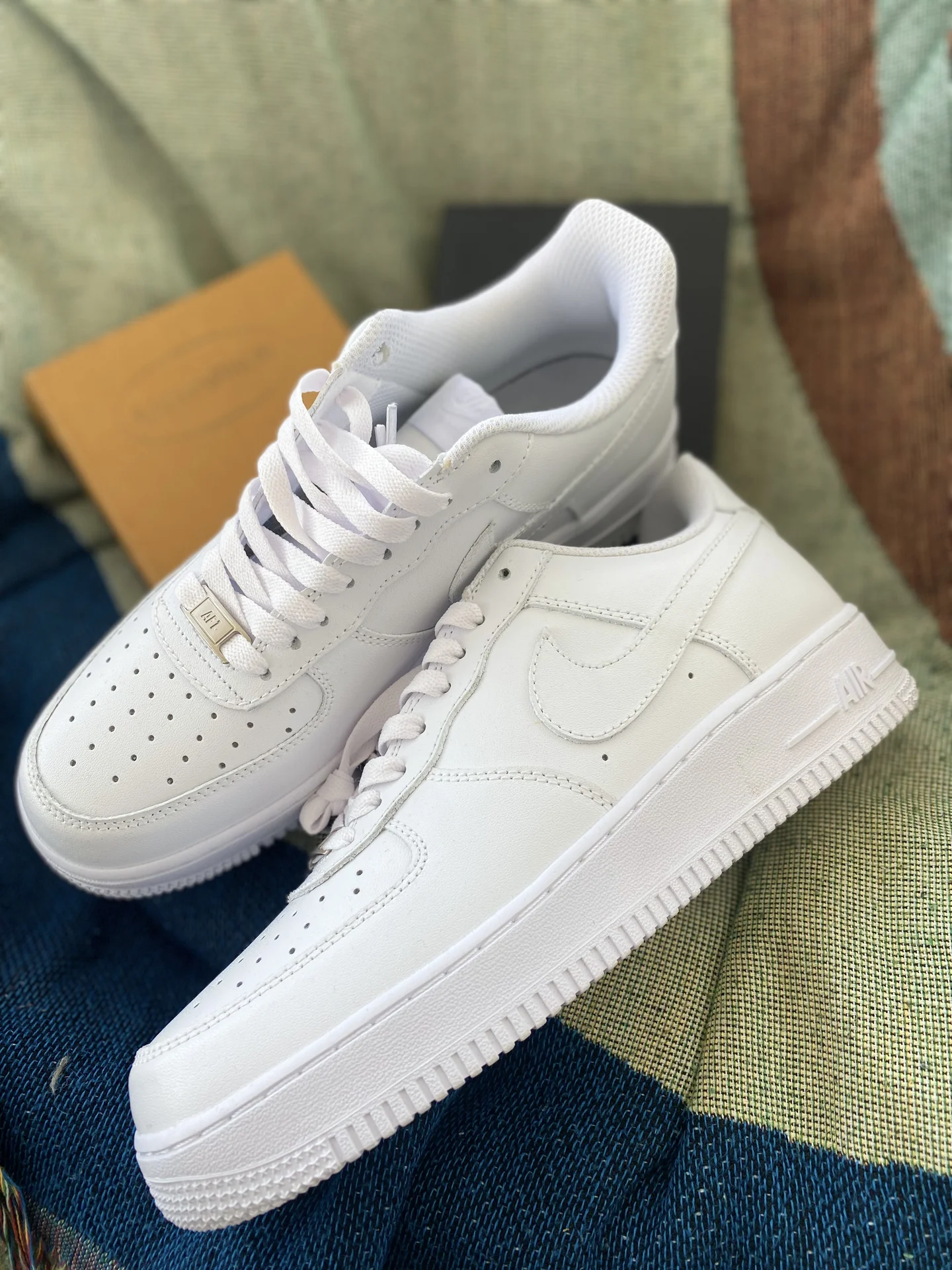 Nike Кроссовки Air Force 1 Белые / Мужские - миниатюра 2
