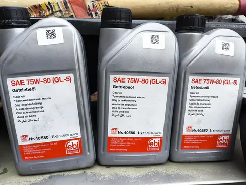 масло трансмиссионное GL-5 Febi SAE 75w80