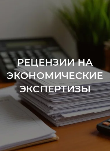 Рецензии на экономические экспертизы - изображение 1