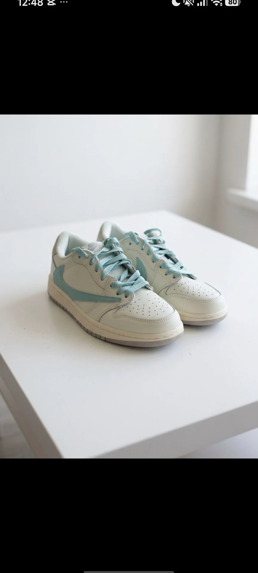 Кроссовки nike air force 1 белые - миниатюра 2