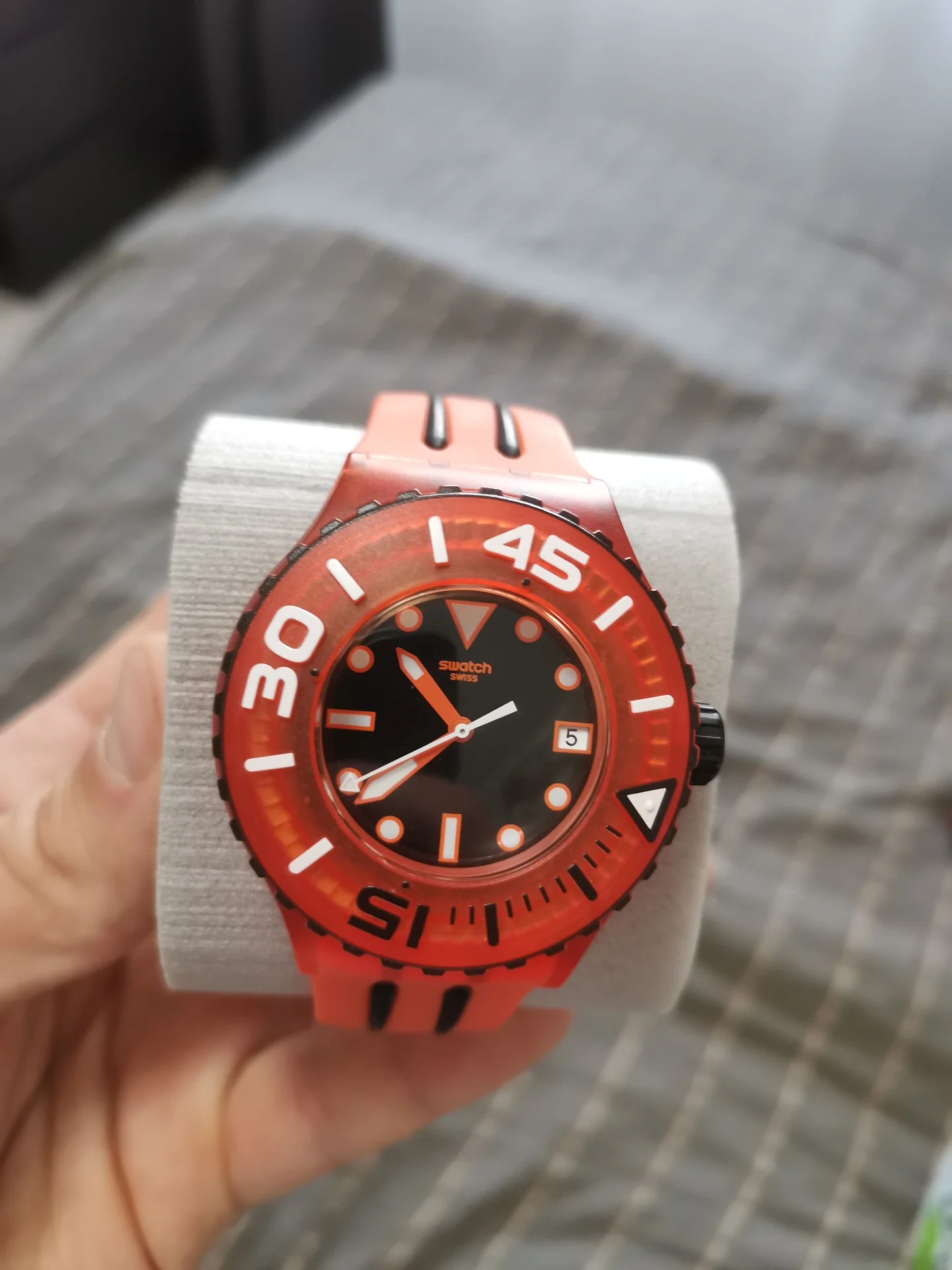 Swatch suuo400 Sundowner Scuba Libre. Новые - миниатюра 5