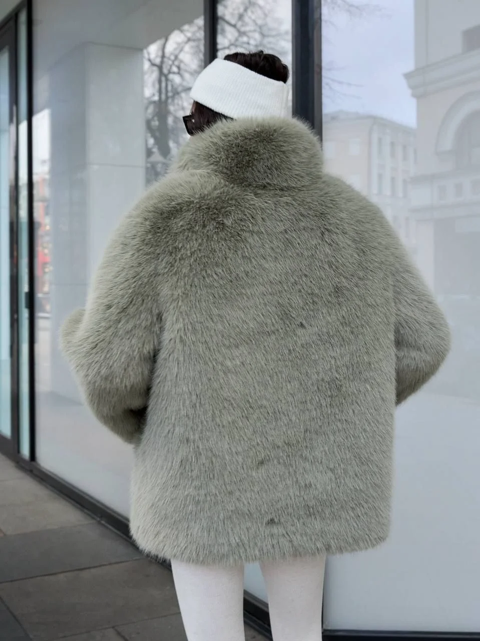 Длинная шуба оверсайз tiamolook. Новая - миниатюра 3