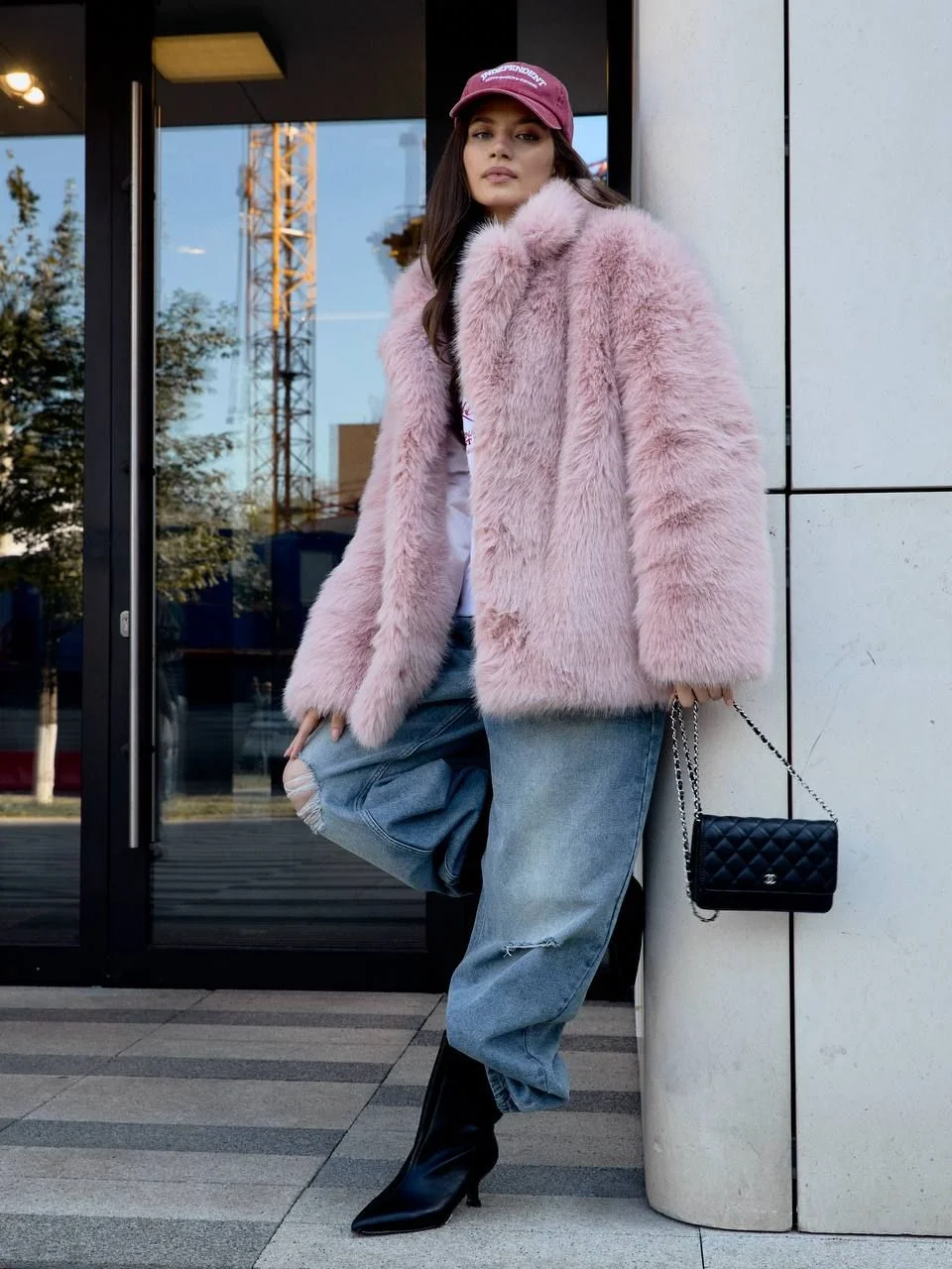 Длинная шуба оверсайз tiamolook. Новая - миниатюра 10