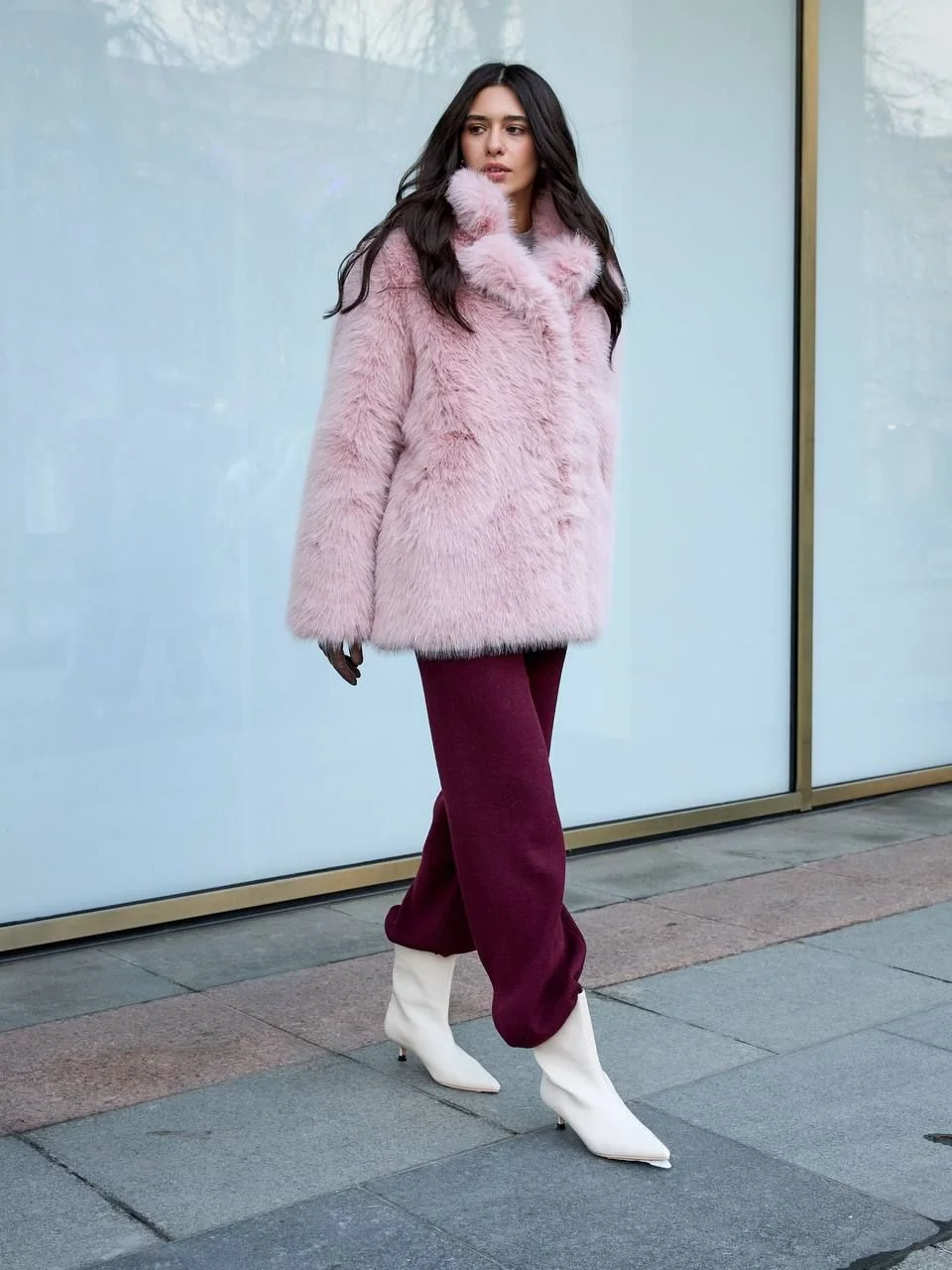 Длинная шуба оверсайз tiamolook. Новая - миниатюра 13