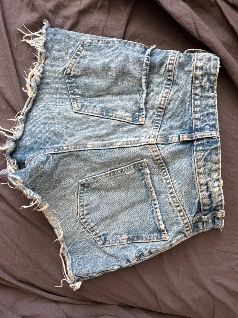Шорты Zara высокая талия XS - миниатюра 3