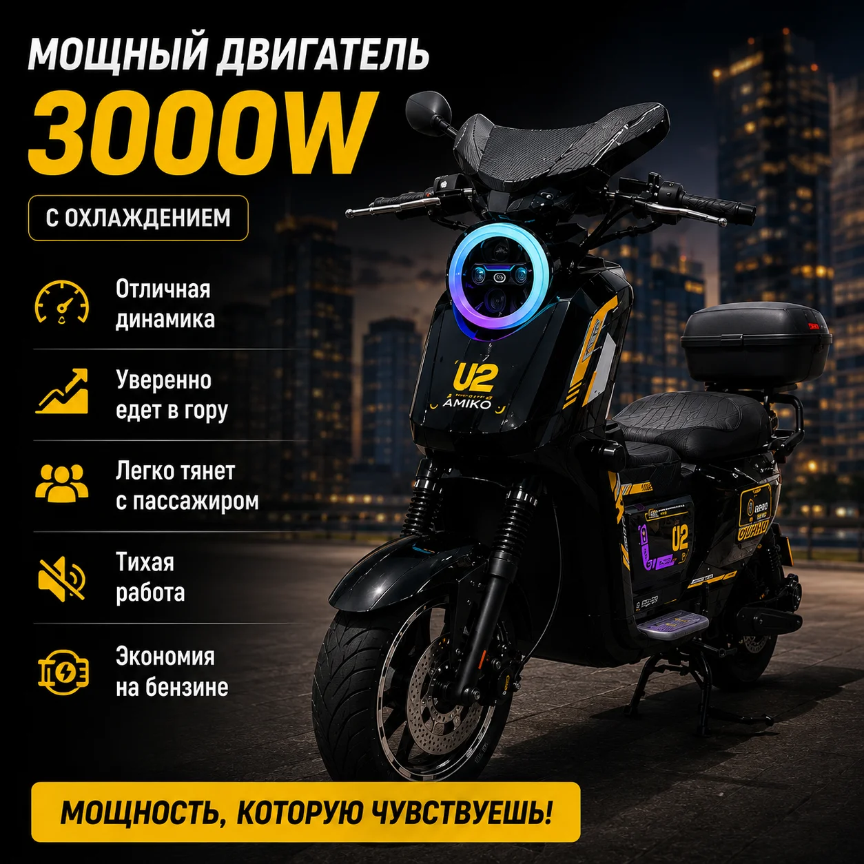 Электровелосипед Амико 3000w - изображение 1
