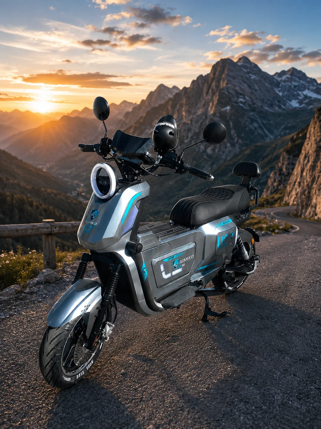 Aimiko u2 pro premium 3000 60/45 электровелосипед - миниатюра 4
