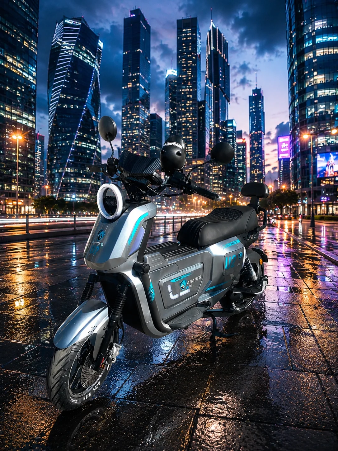 Aimiko u2 pro premium 3000 60/45 электровелосипед - миниатюра 6