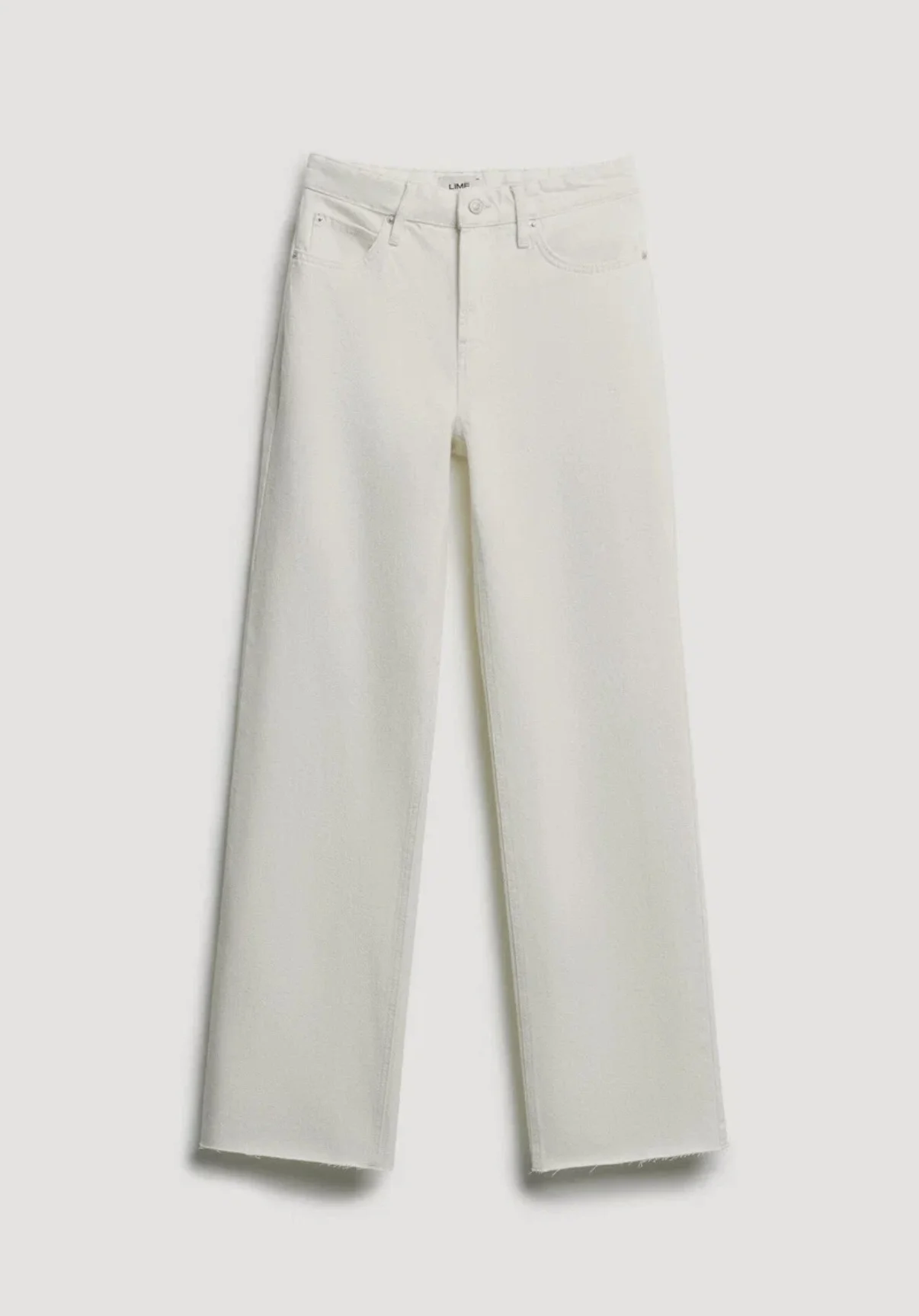Джинсы Lime straight 36 белые - миниатюра 3
