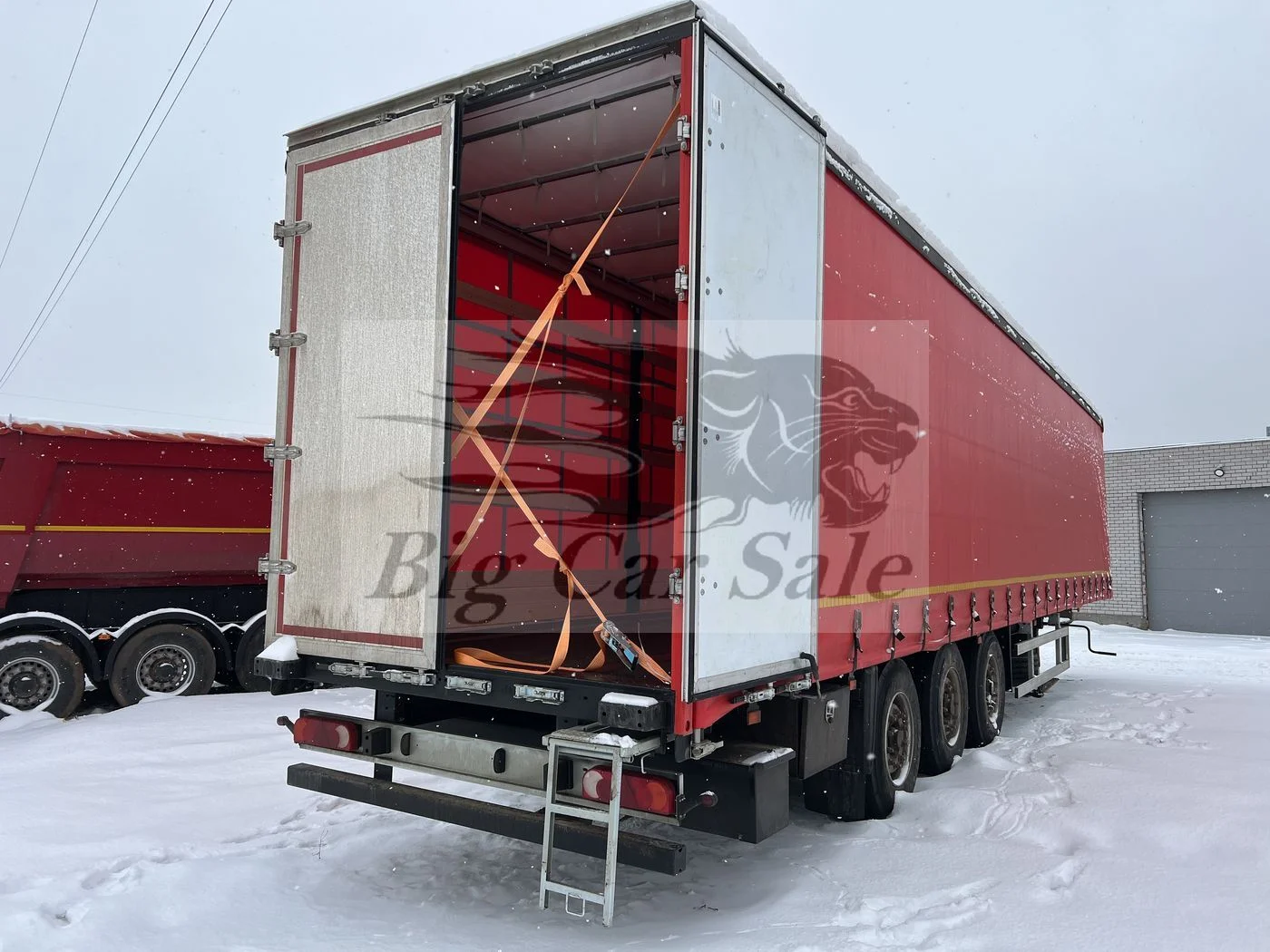 Шторный полуприцеп ТЗА 588510-0800200-08 - изображение 1