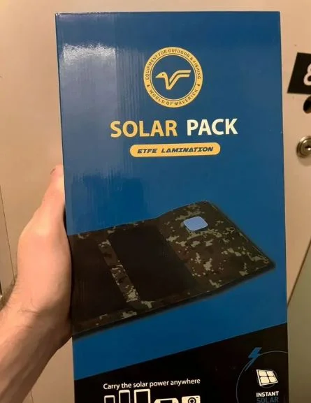 Helios 14W солнечная панель, зарядка 2 USB - миниатюра 2