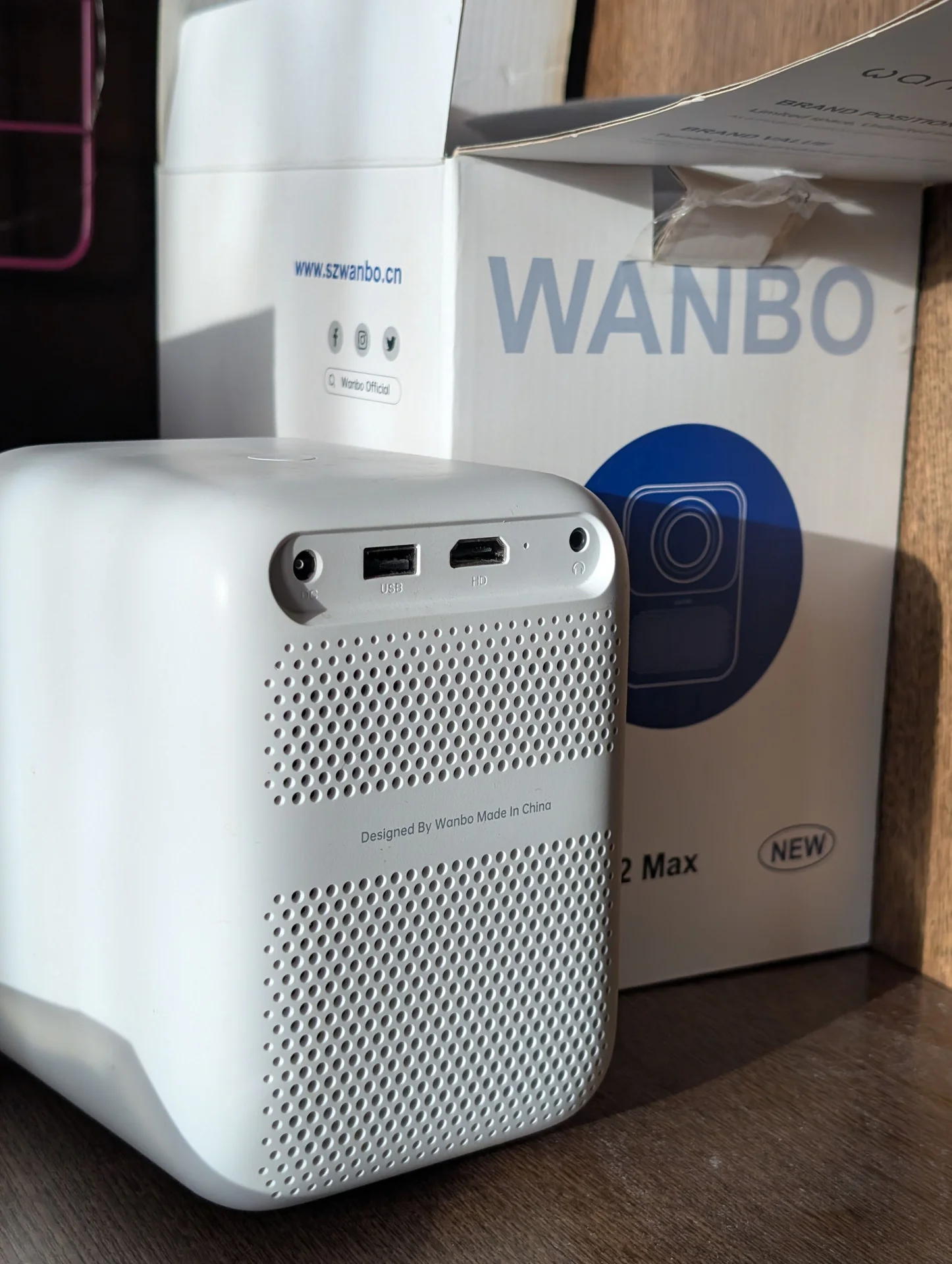 Проектор xiaomi wanbo t2 max new - миниатюра 2