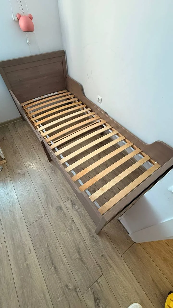 Детская раздвижная кровать sundvik + реечное дно - миниатюра 3