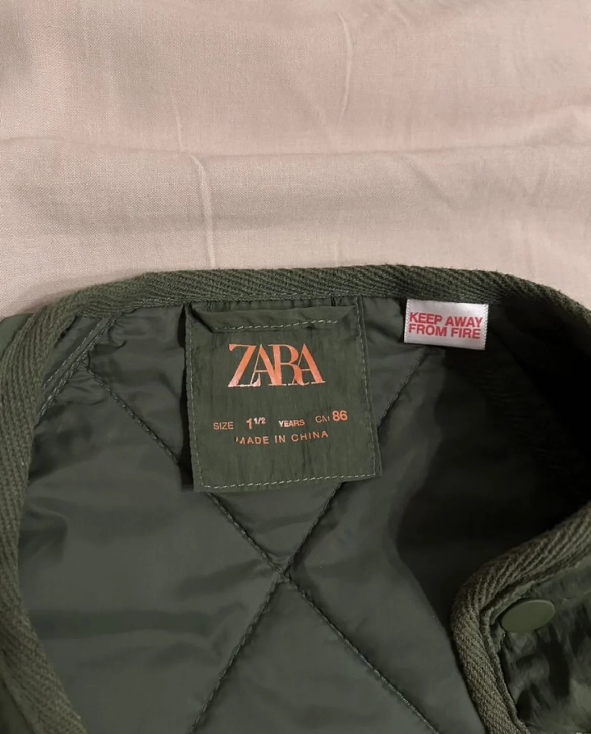 Куртка zara 86 - миниатюра 4