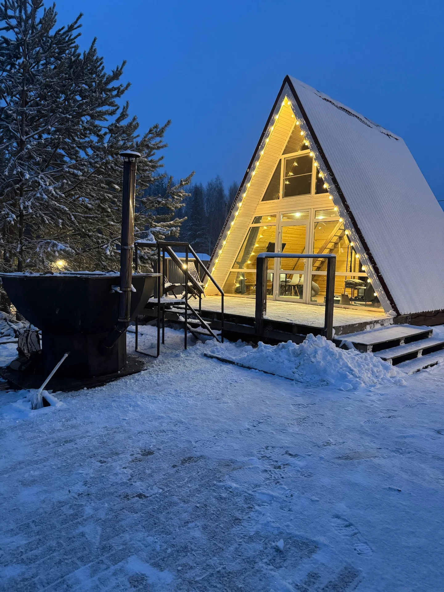 A-frame с чаном - миниатюра 6