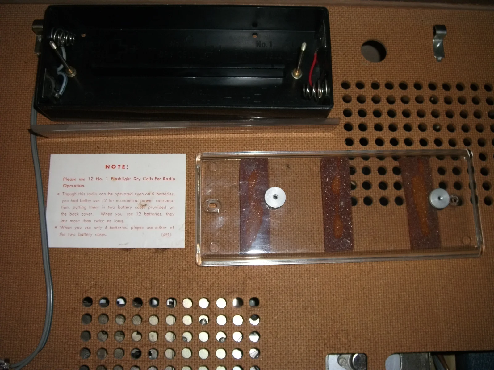 Радиоприемник National GT-692 (Japan) 1962 г. - миниатюра 6